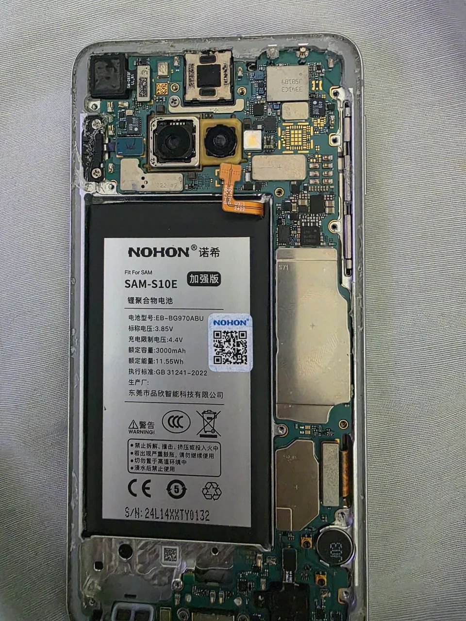 Placa-mãe Samsung Galaxy S10e