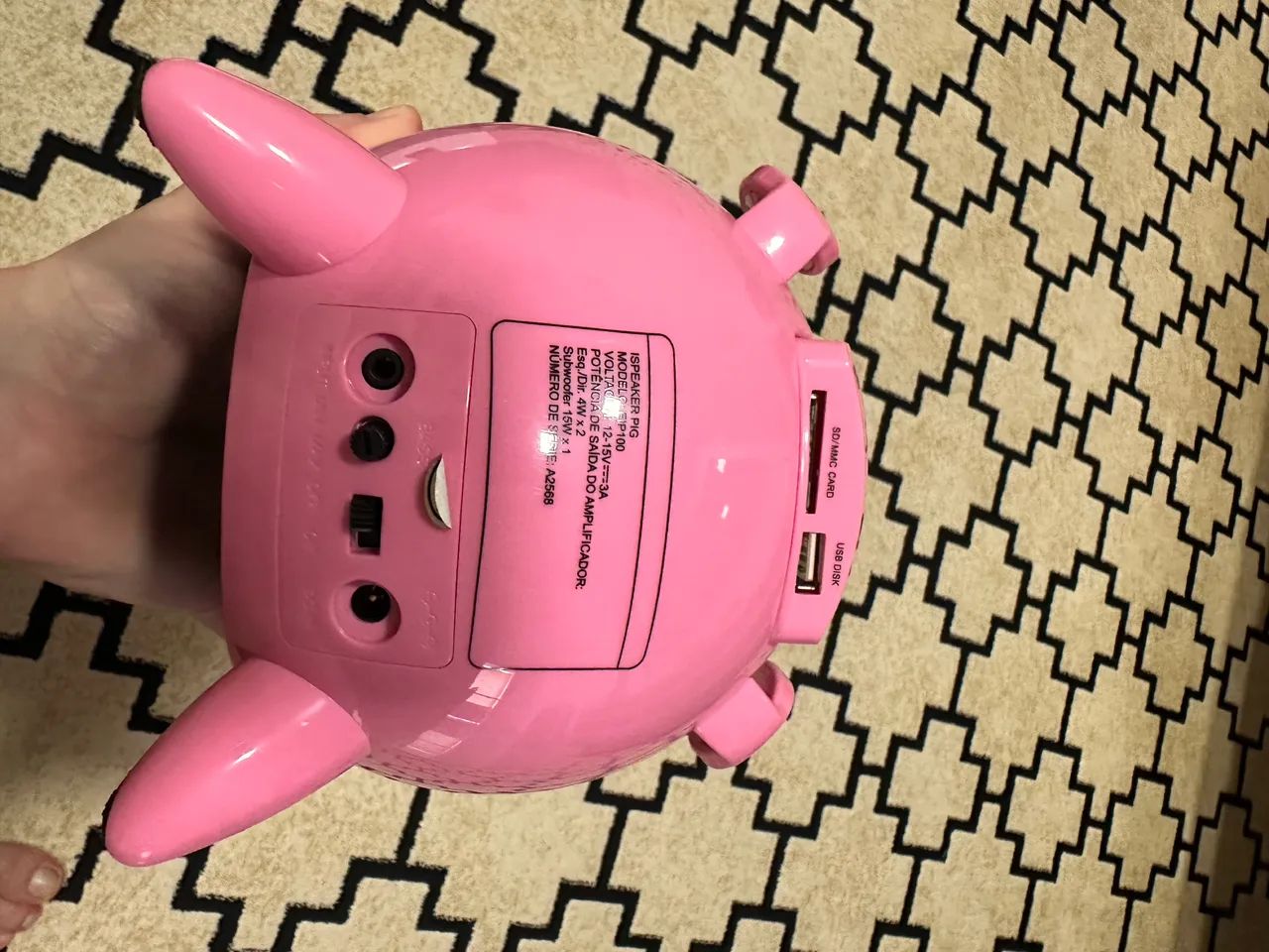 iSpeaker pig- som portátil  - Foto 5