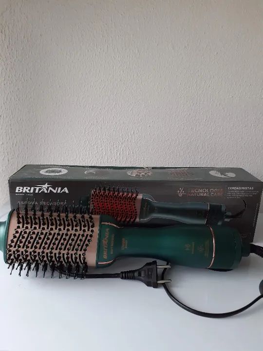 Escova Secadora Britânia Soft Luz Infrared com Cabo Giratório - 1300W - Bivolt - Nova - Foto 2