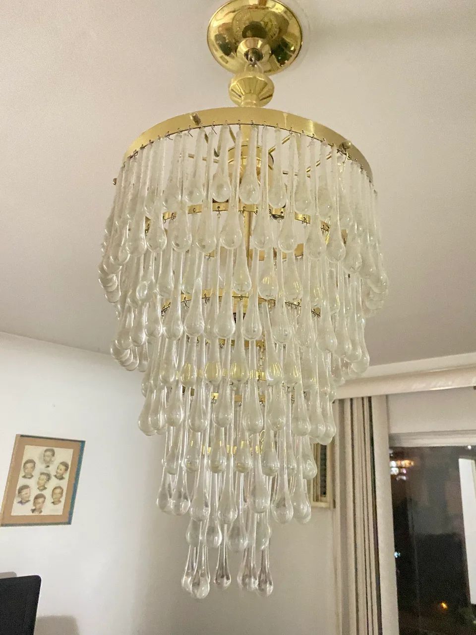 Lustre gotas de cristal - Foto 2