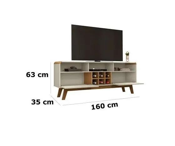 Rack Bancada para TV até 65 DIVIDIMOS EM ATE 10 X SEM JUROS  - Foto 3
