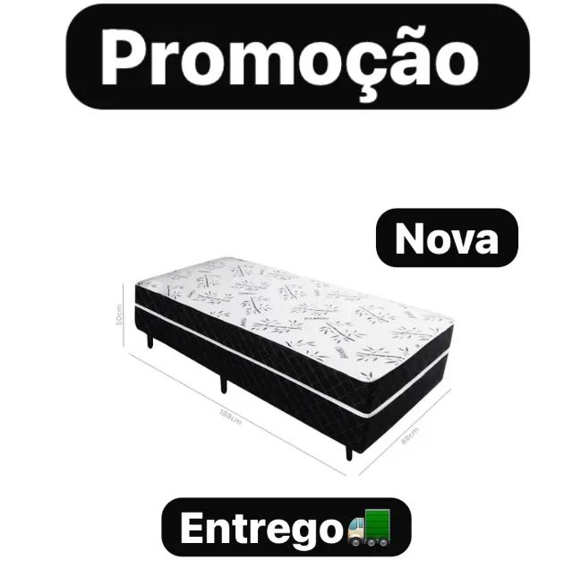 Cama box solteiro agora