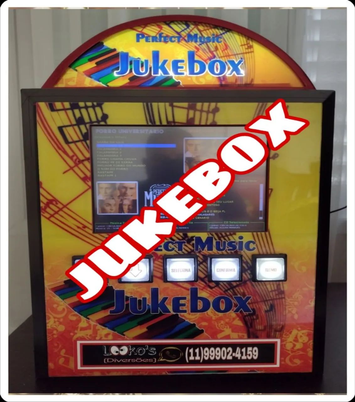 KARAOKÊ FLIPERAMA JUKEBOX ( ALUGUEL FESTAS E EVENTOS ) - Foto 3