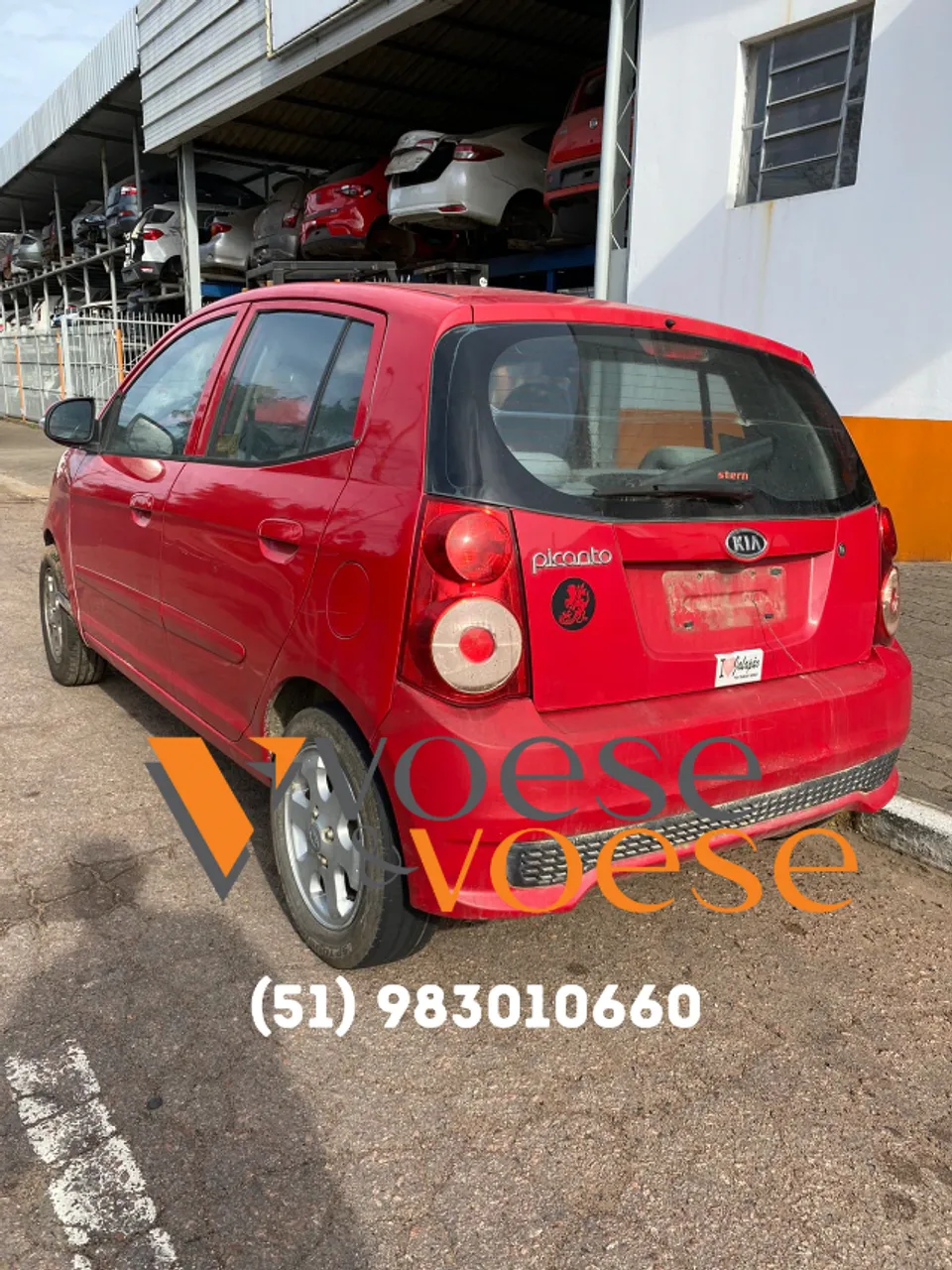 Sucata Kia Picanto 1.0 2011 manual venda em peças