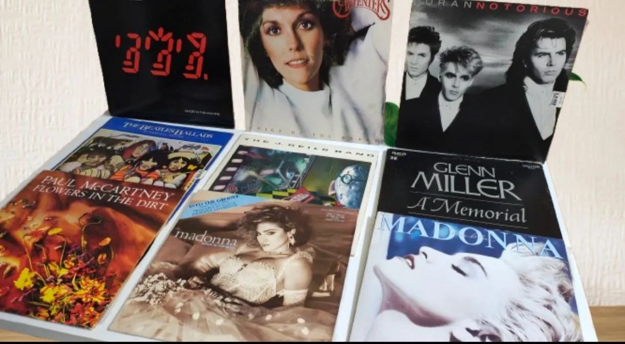 Seleção de 9 Discos de Vinil Oportunidade! 