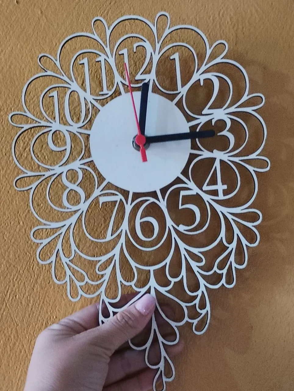 Relógio de Parede Decorativo em MDF