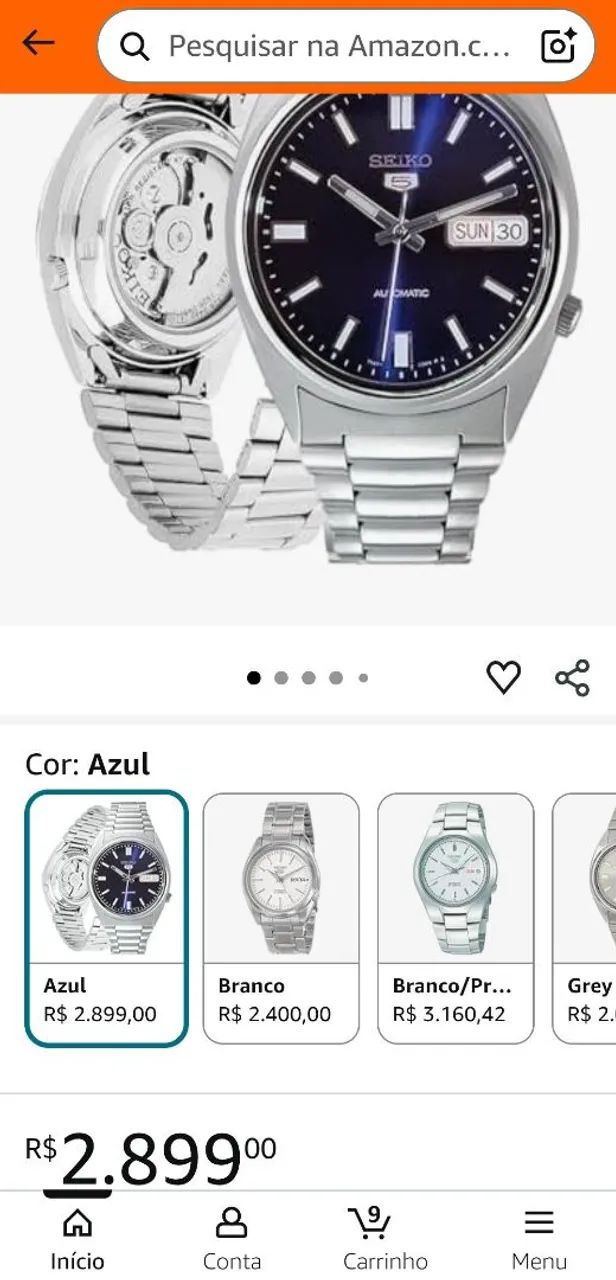 Relógio Seiko automático  - Foto 3