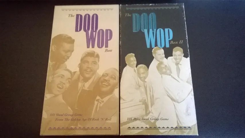 Box 8 CD's + encarte The Doo Wop 101 vocal group gems from the golden age of rock 'n' roll
