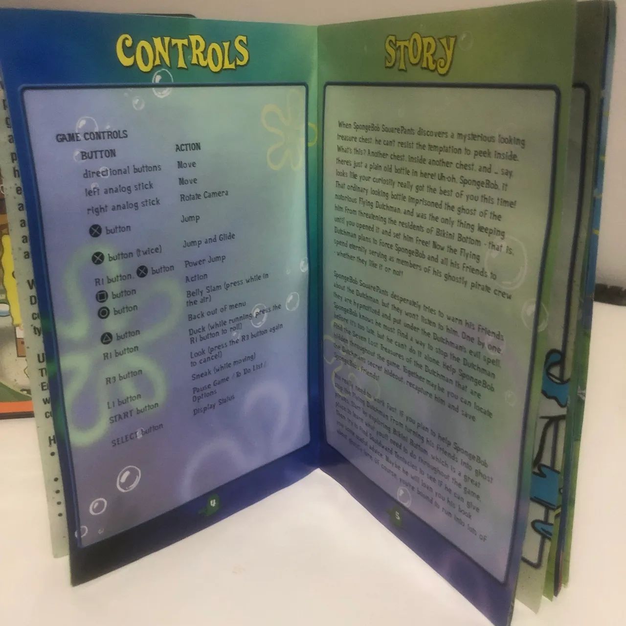 Lote 2 Games Sponge-Bob PS2 Versão Americana ORIGINAL - Foto 3