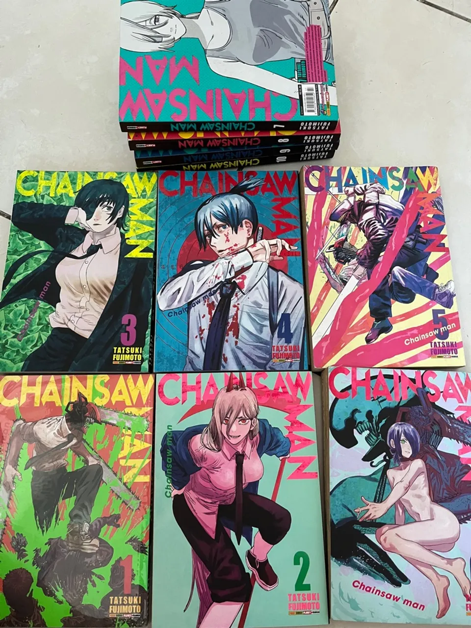 Coleção Chainsaw Man - Mangás