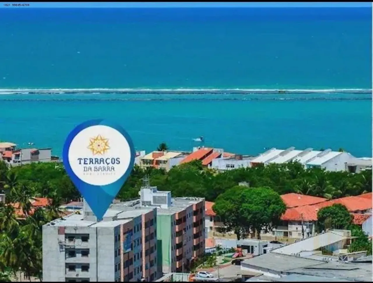 Apartamento para Venda em Barra de São Miguel, Ponta Verde, 2 dormitórios, 1 suíte, 2 banh