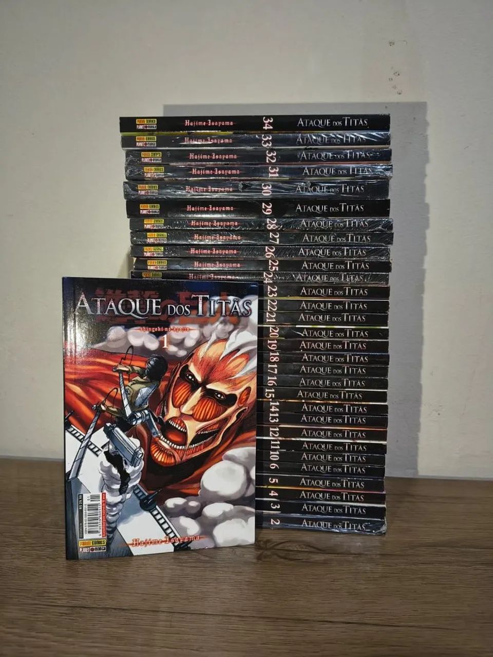 Mangá Ataque dos Titãs 