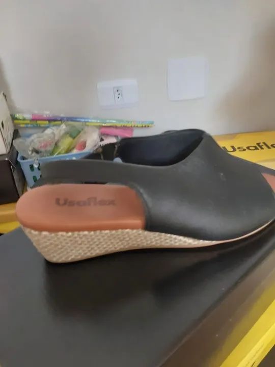 Vendo sandalia  couro Usaflex  - Foto 3