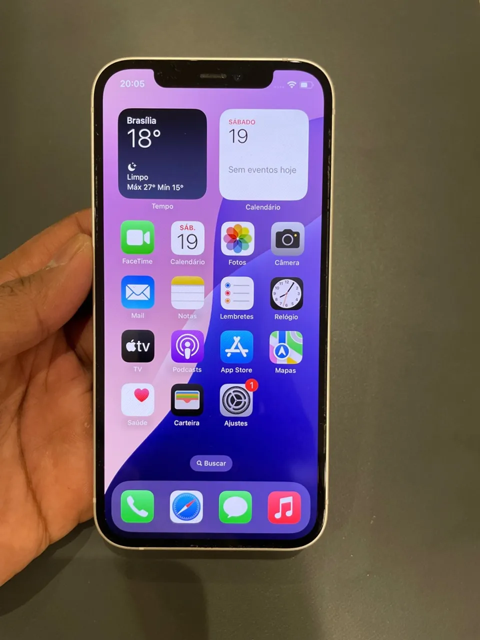 iPhone 12 branco 64gb