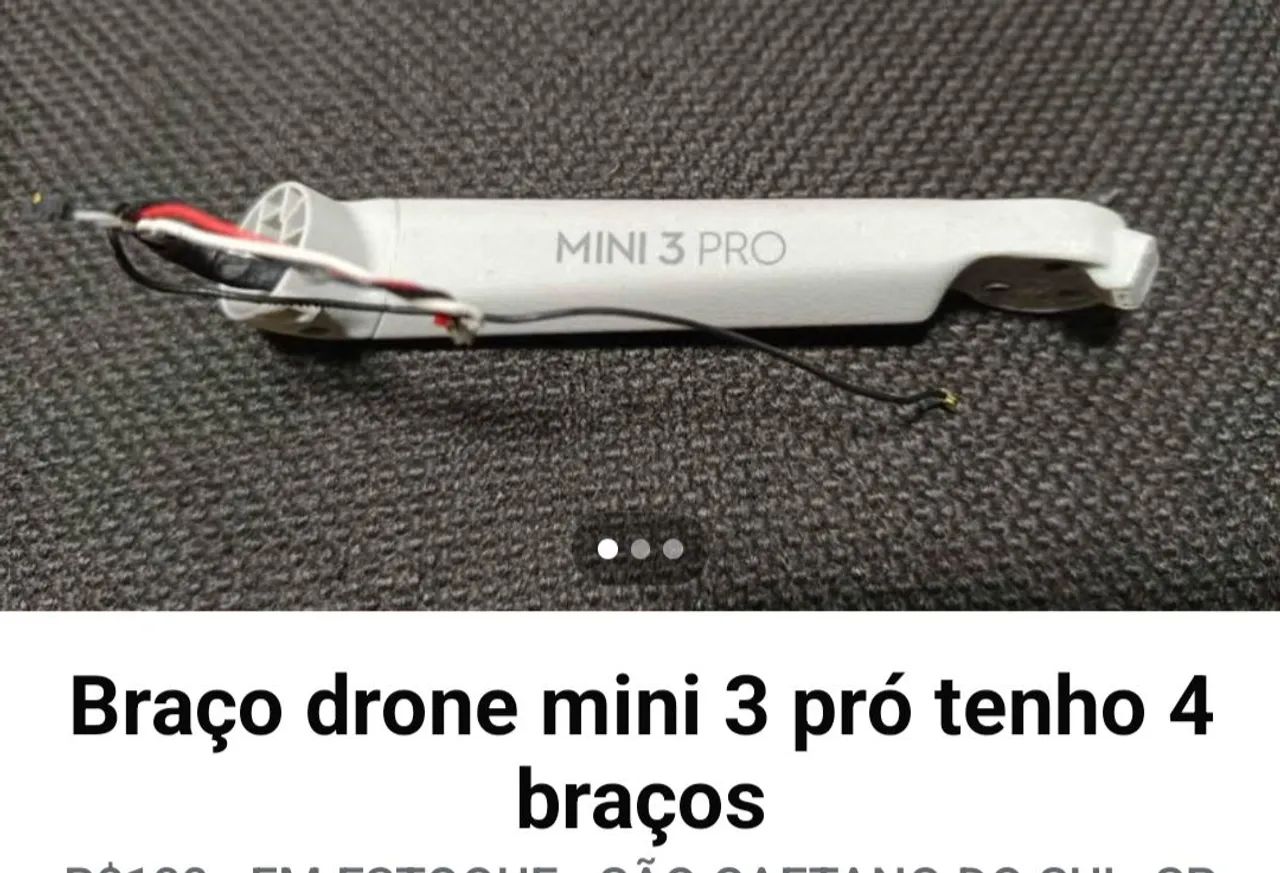 Braço drone mini 3 pro tenho 4