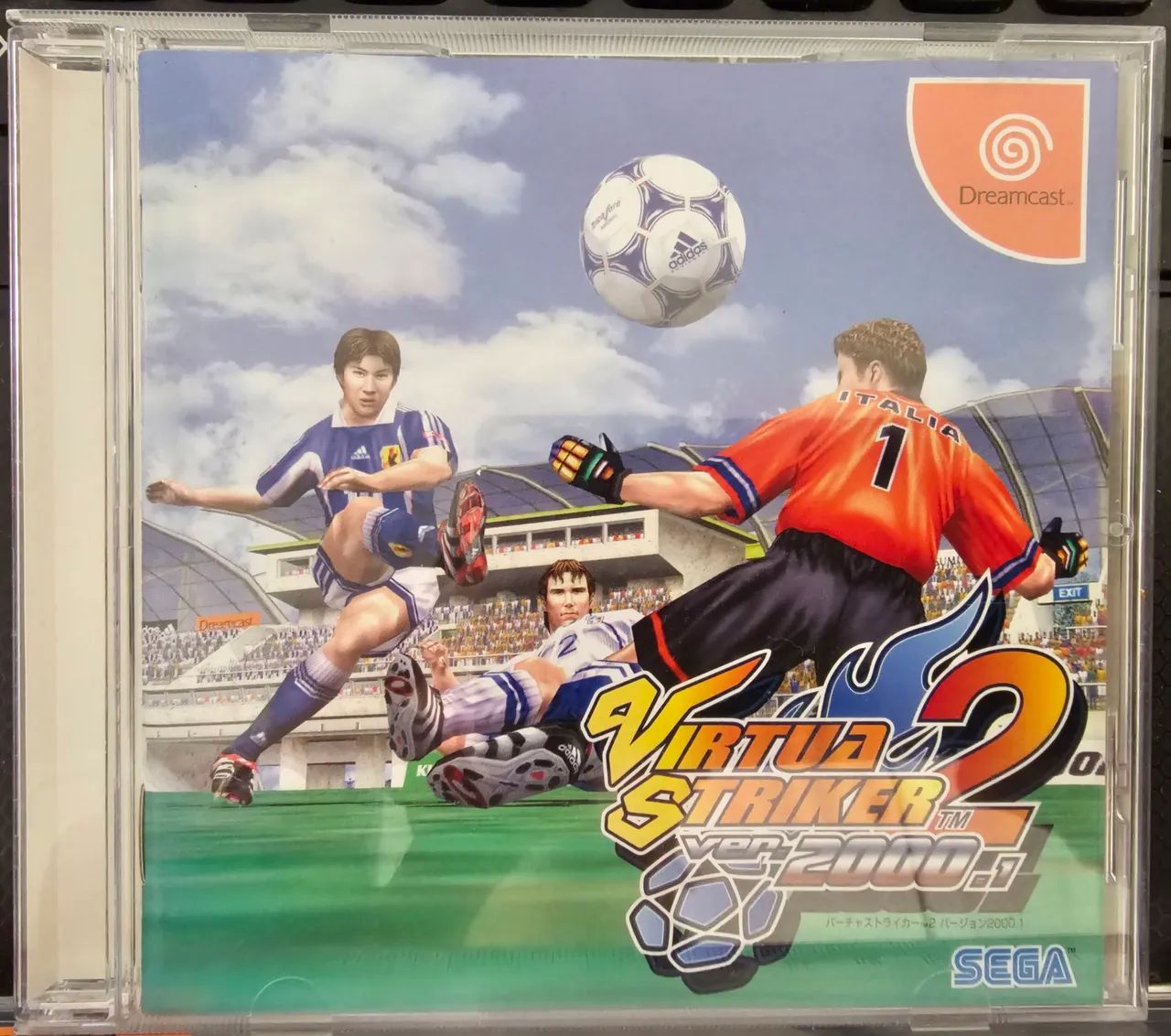Virtua Striker 2 Ver. 2000.1 - Dreamcast (japonês)