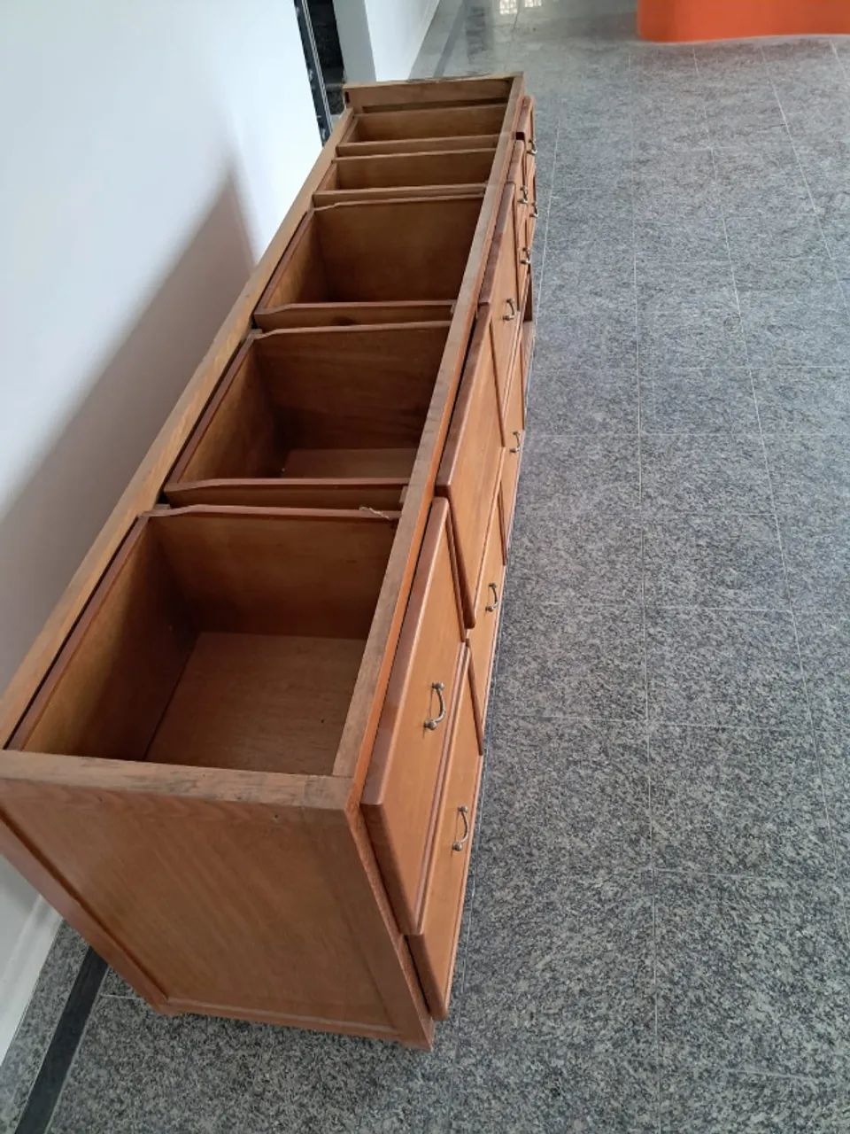 gaveteiro em madeira para balcão - Foto 4