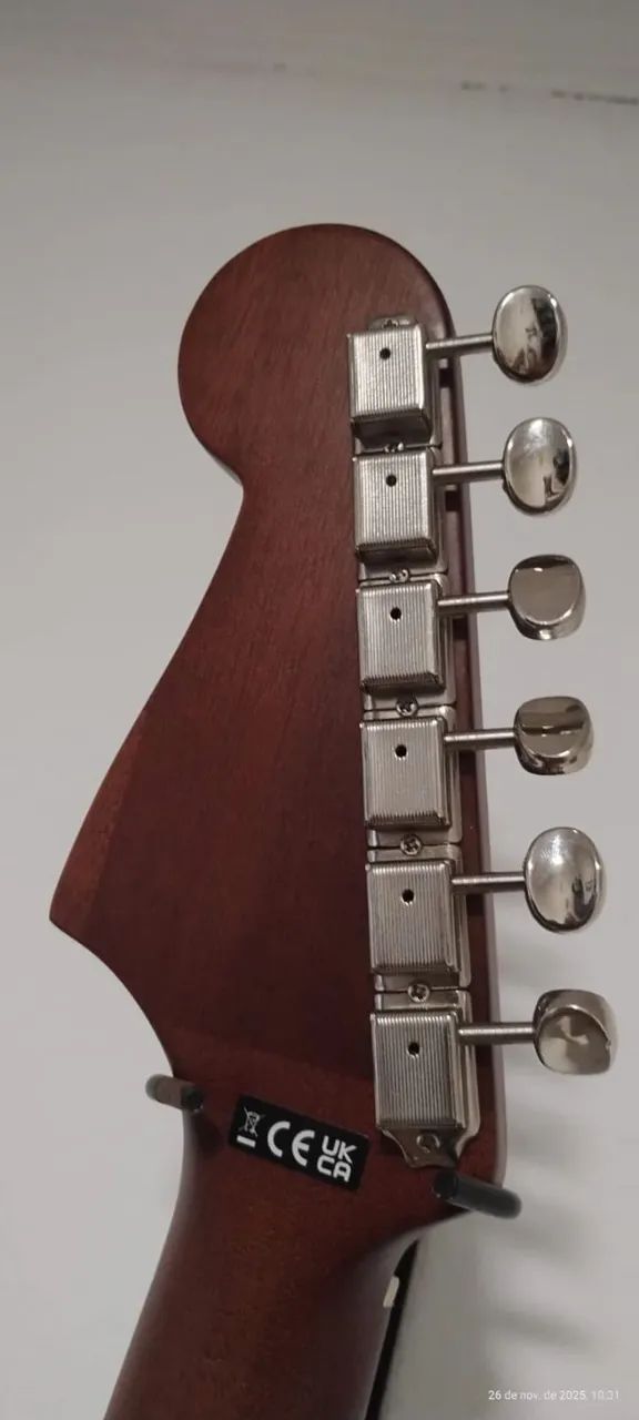 Violao Fender Newporter Player Wn Natural - Instrumentos musicais