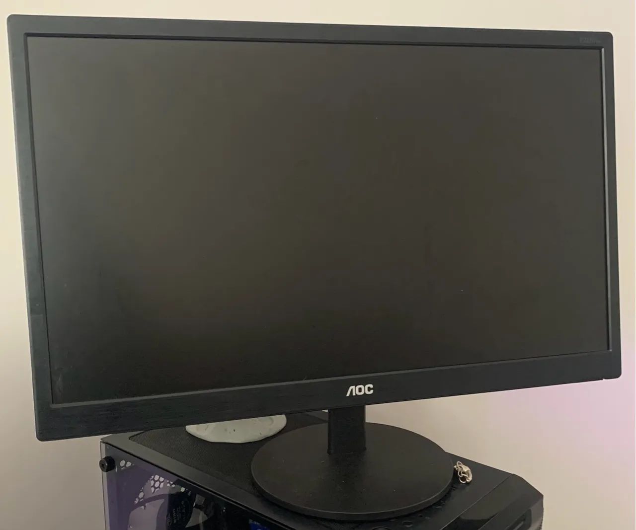 Monitor AOC com tela de 21.5" 60Hz resolução Full HD - Foto 2