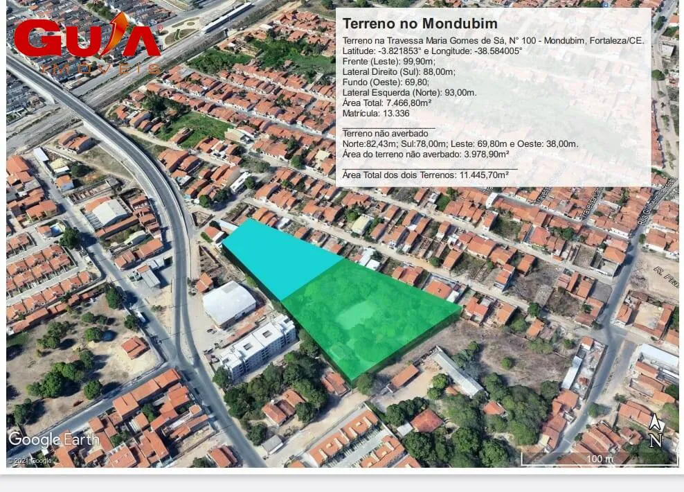 Grande oportunidade! Terreno a venda no Mondubim - FORTALEZA-CE