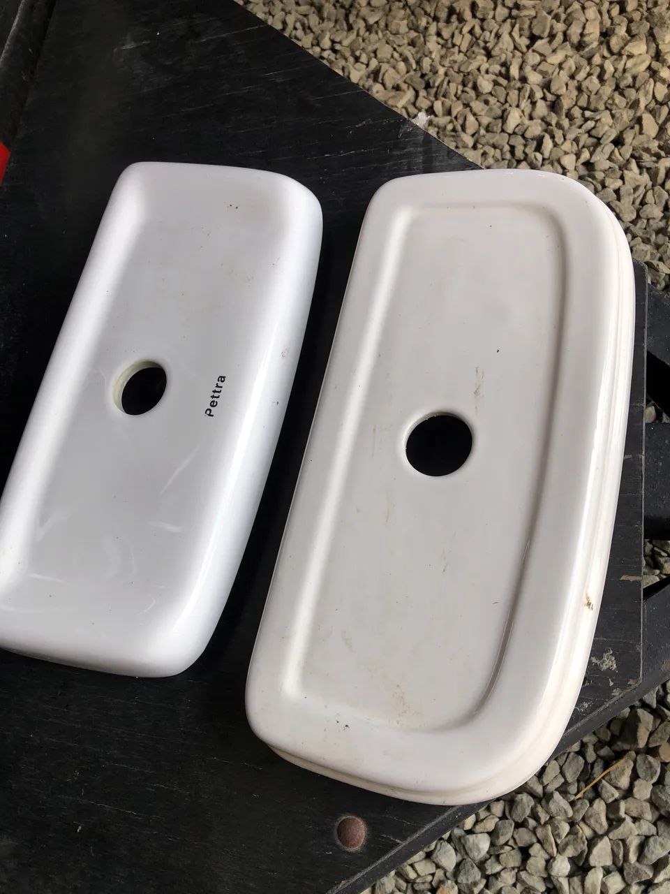 Tampa para caixa vaso acoplado 