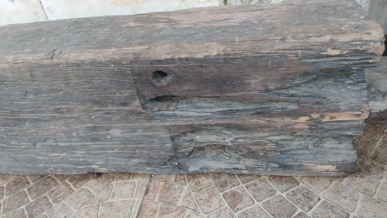 Dormente trilho de trem Madeira rústica para decoração de jardins