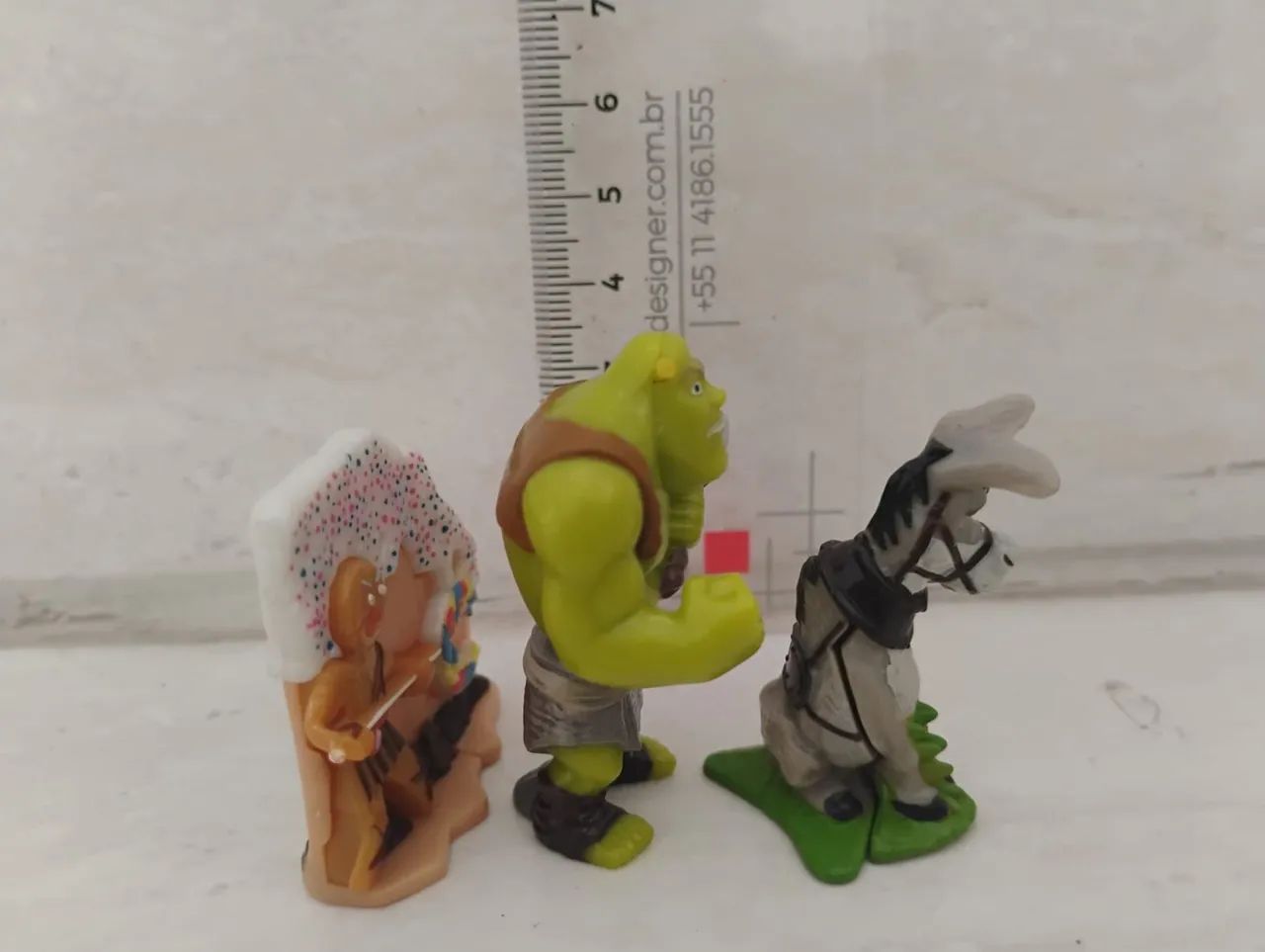 Coleção de Miniaturas Shrek - Personagens do Filme - Foto 2