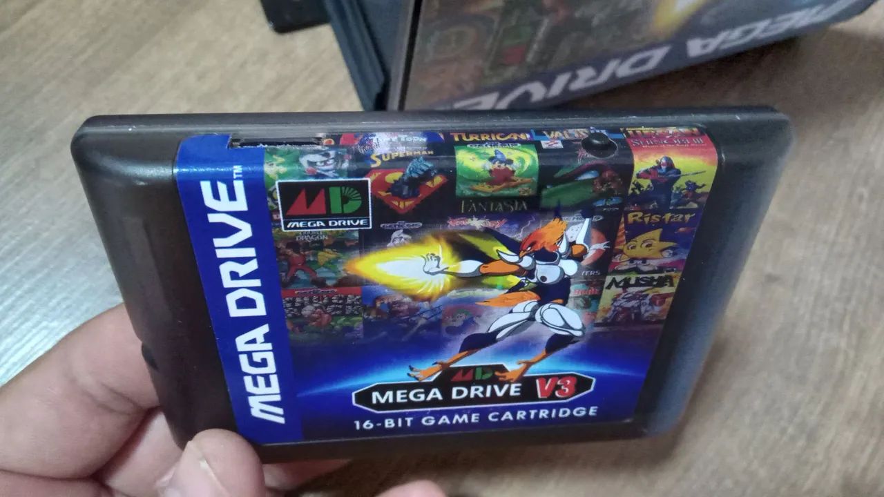Cartucho everdrive mega drive64313242750849122