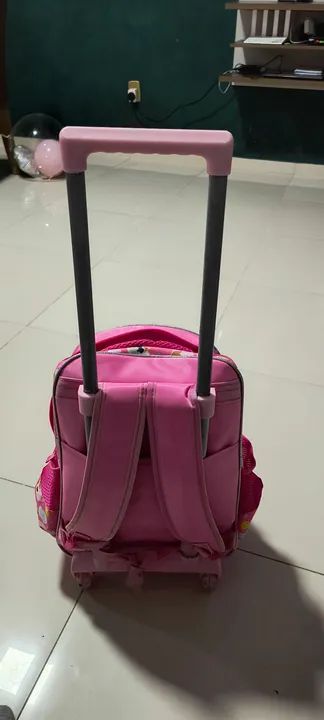 Mochila de rodinhas, Lancheira e Estojo  - Foto 4