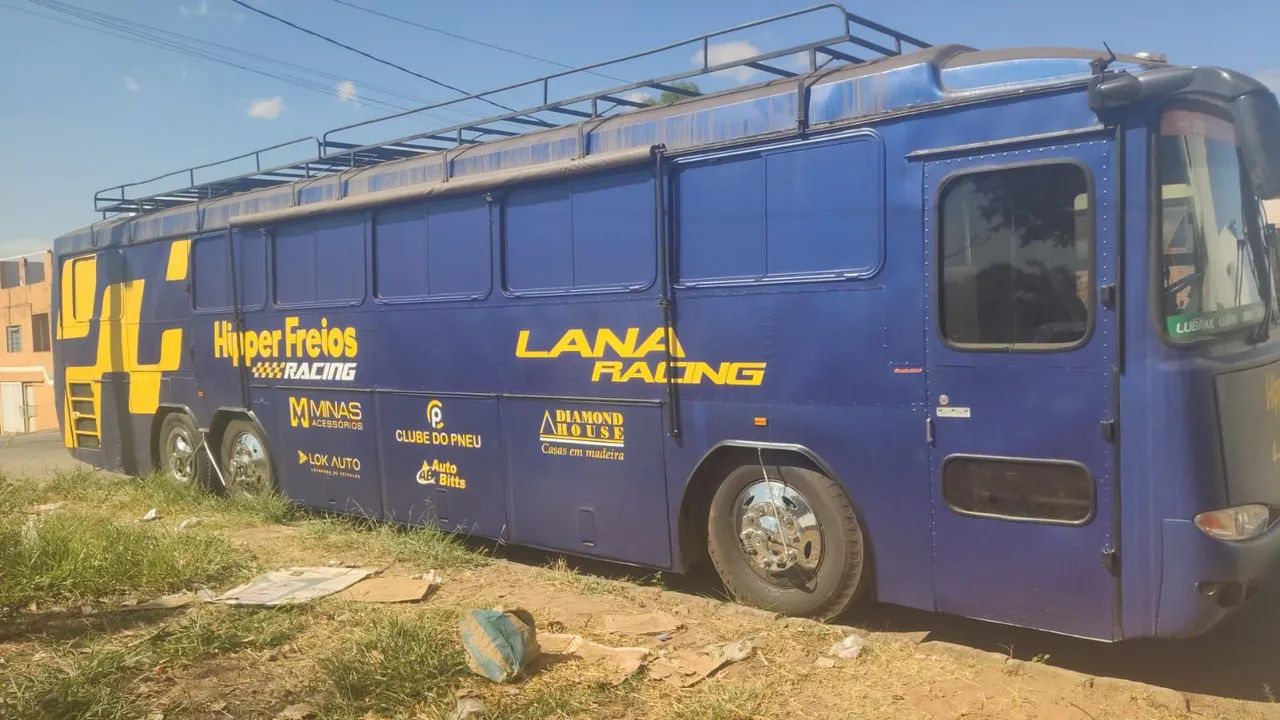 Motorhome Scania 12 pessoas, pescaria cavalgada eventos 