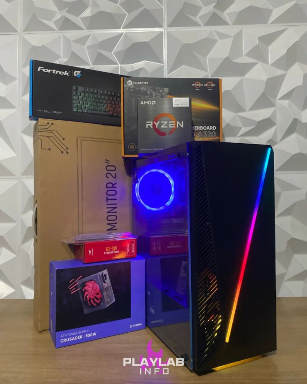 PC Gamer Ryzen 5 5600GT Novo (Somos Loja) - Foto 2