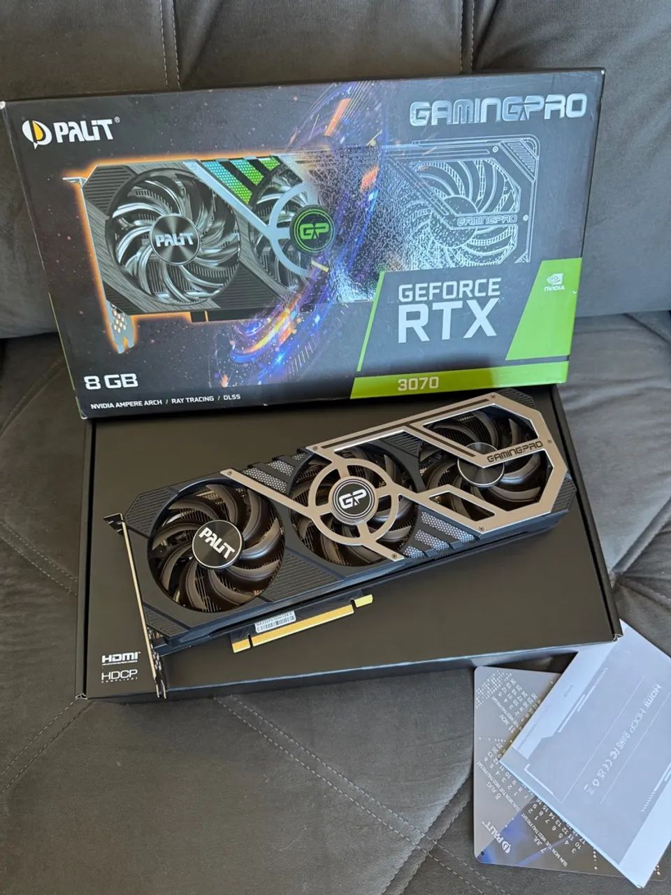 RTX 3070 PALIT GAMINGPRO 8GB 