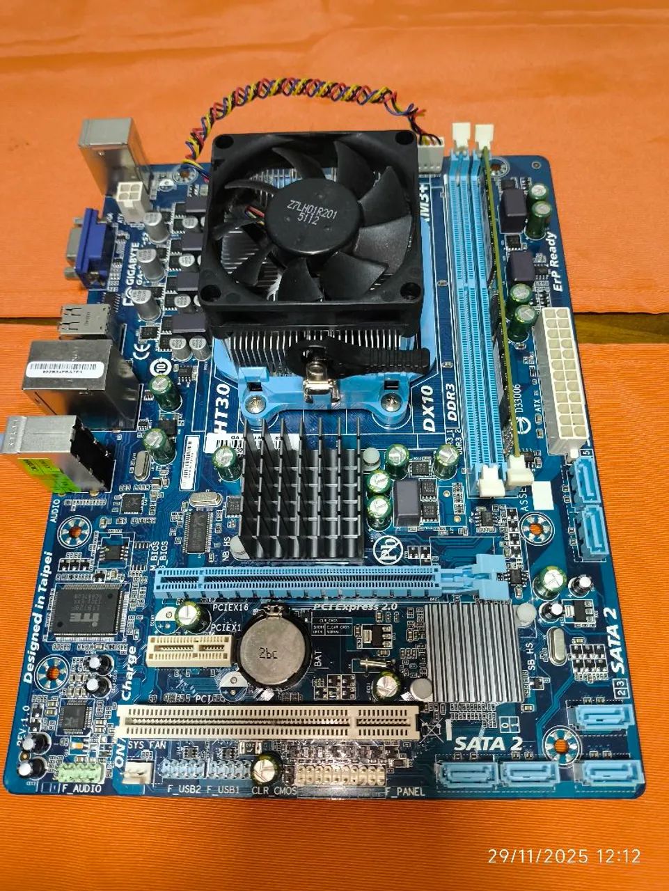 Conjunto, processador, placa mãe e memória para pc - Foto 3