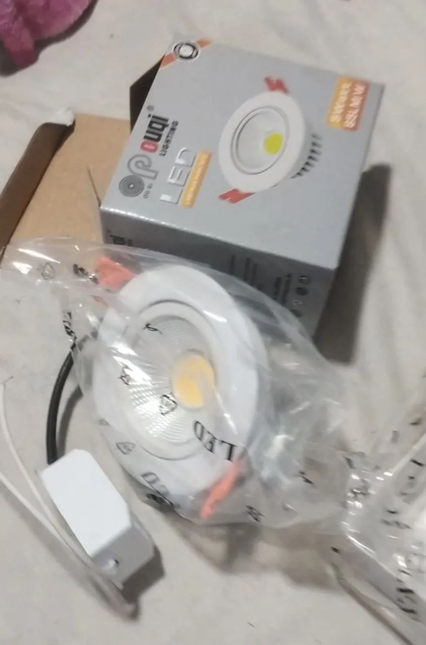 Lâmpadas de led redondas para rebaixamento  - Foto 2