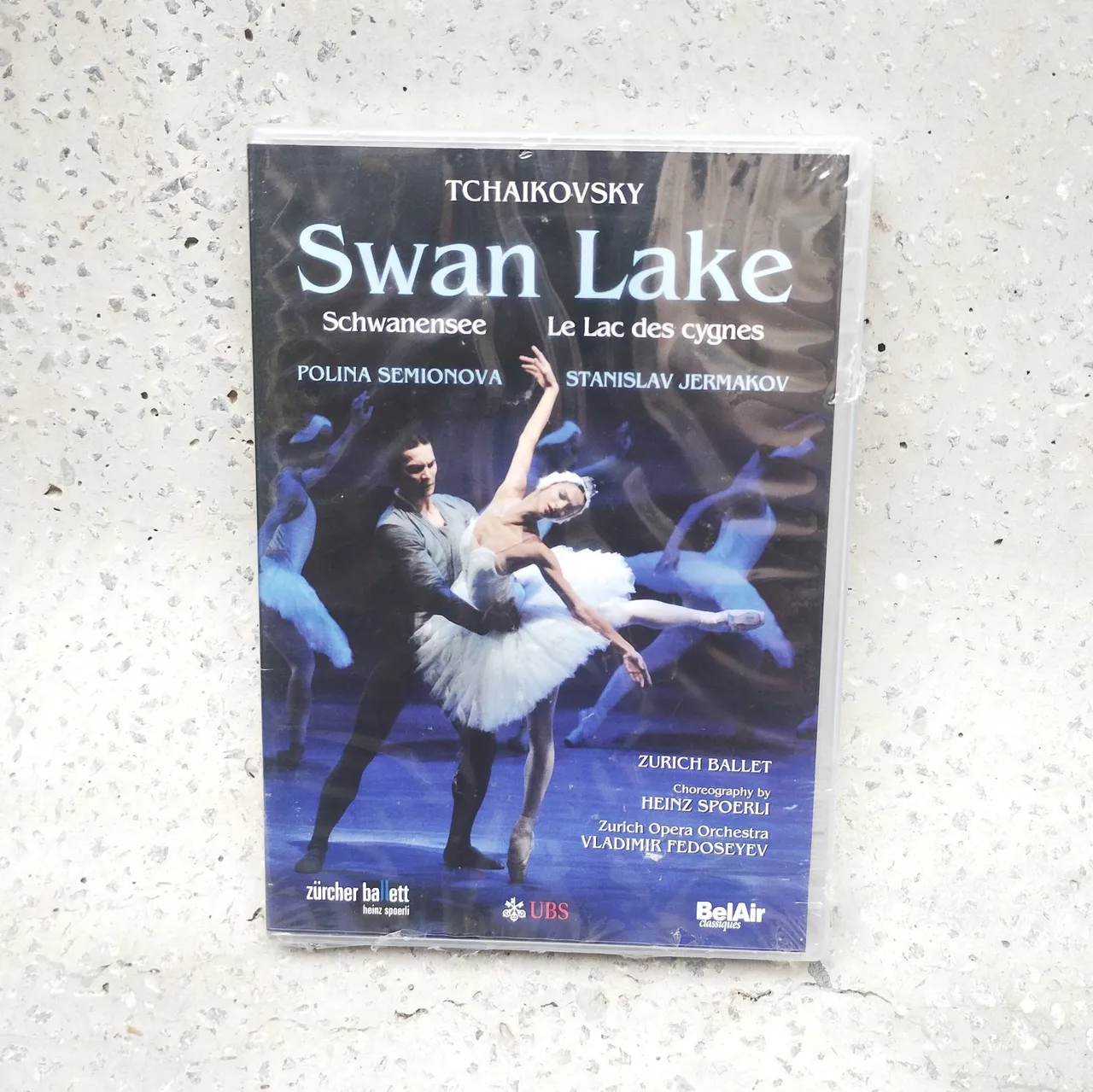 DVD Lacrado Swan Lake - O Lago dos Cisnes com o Zurich Ballet<br>