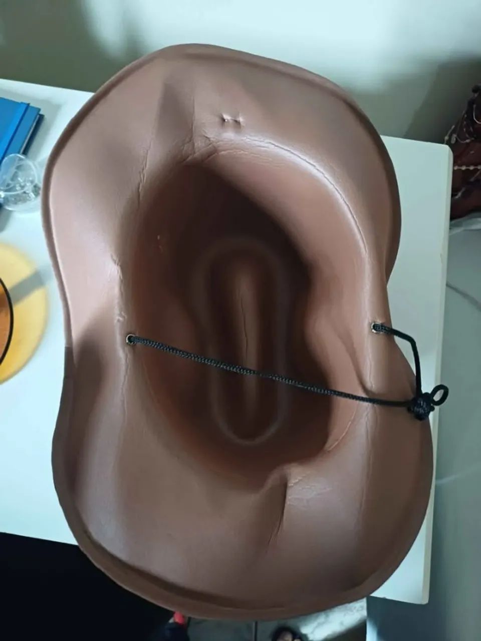 Chapeu cowboy Marrom - Foto 2