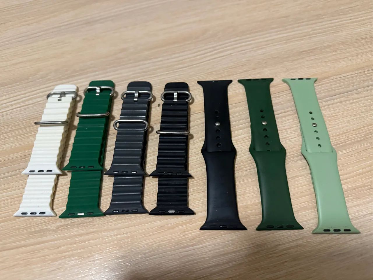 Pulseiras para Apple Watch - Kit com 7 (Paralelas)