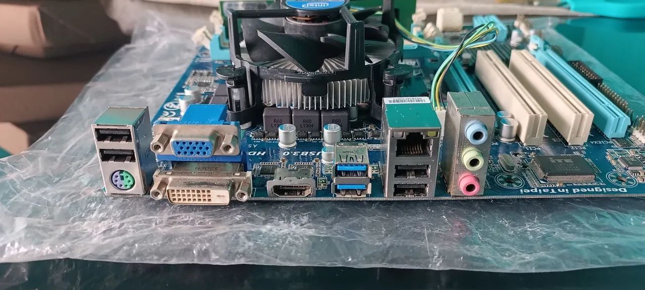 Kit Placa mãe Processador e Memória  - Foto 3