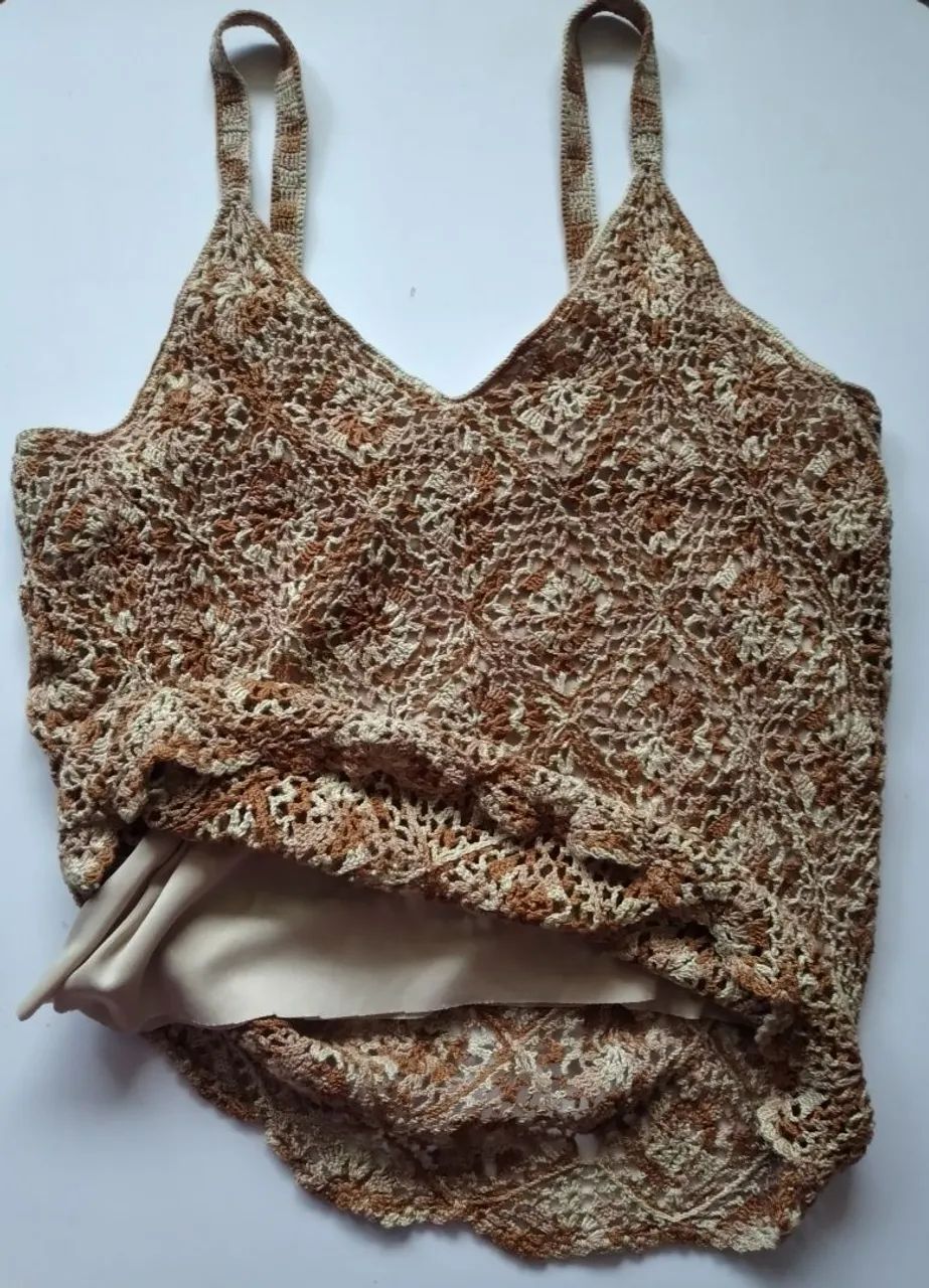 Blusa de Crochê Artesanal Elegance - Foto 3