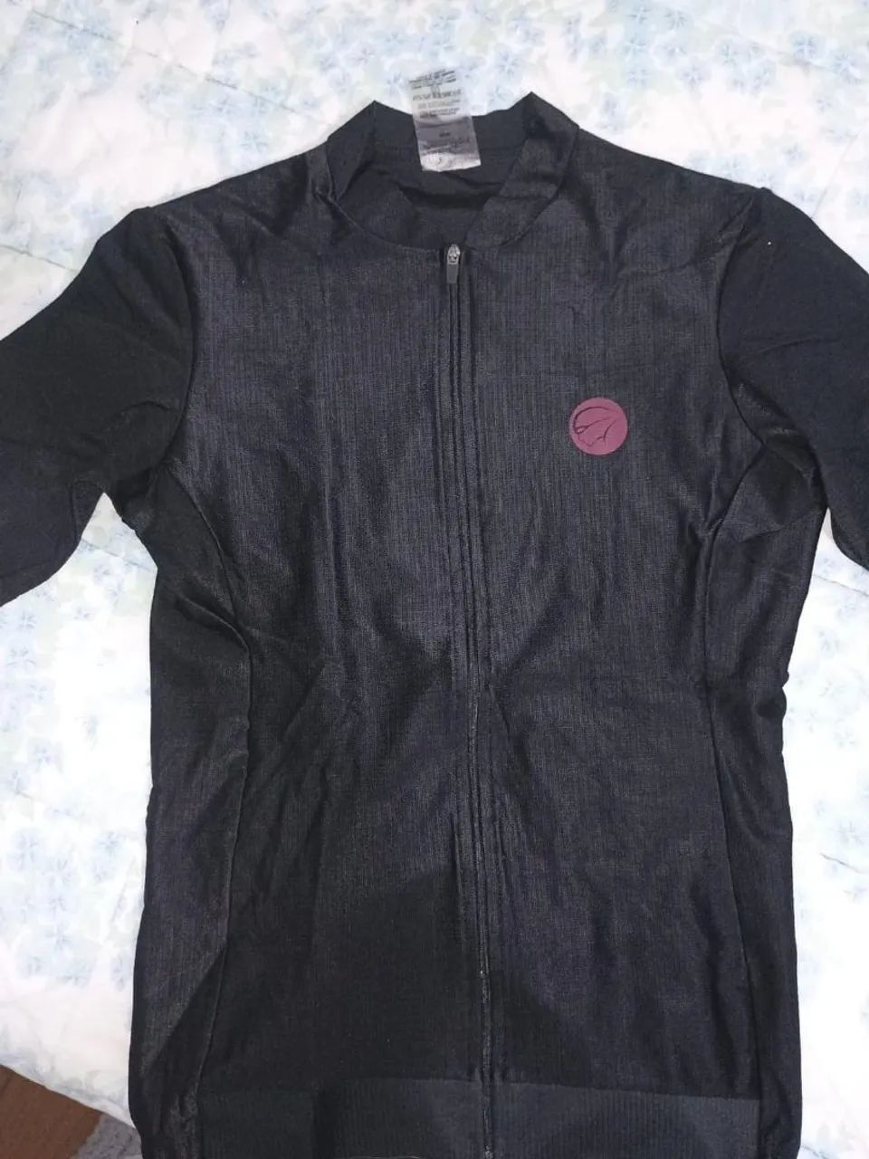 Camiseta de ciclismo marca Mauro Ribeiro Nova Preta