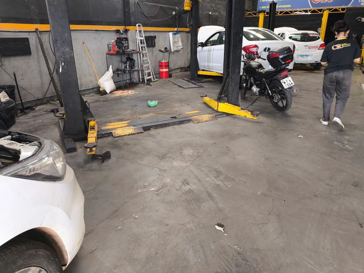 Oficina mecânica geral conpleta alinhamento  vendo ,passo ponto  - Foto 4