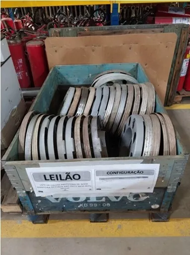 CALOTA PROTETORA DE RODA DIANTEIRA 10 FUROS ARO 20/22 MOD BEPO M153Z