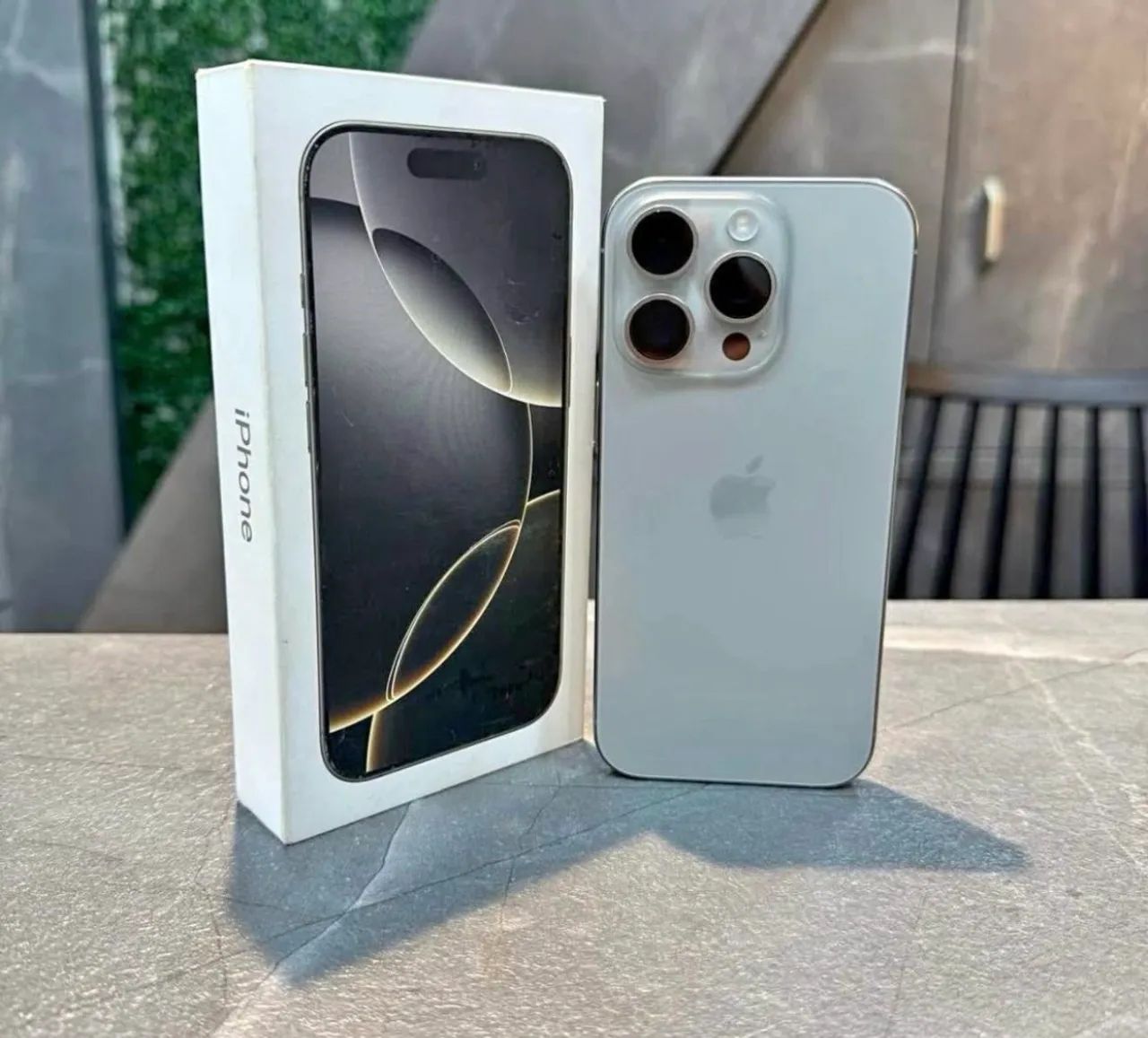 iPhone 16 pro recém ativado