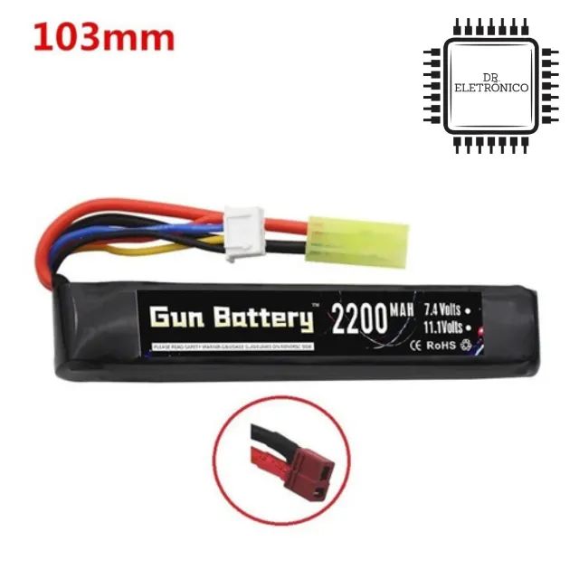 Bateria de Li-po 11.1V 2200mAh  - Foto 4