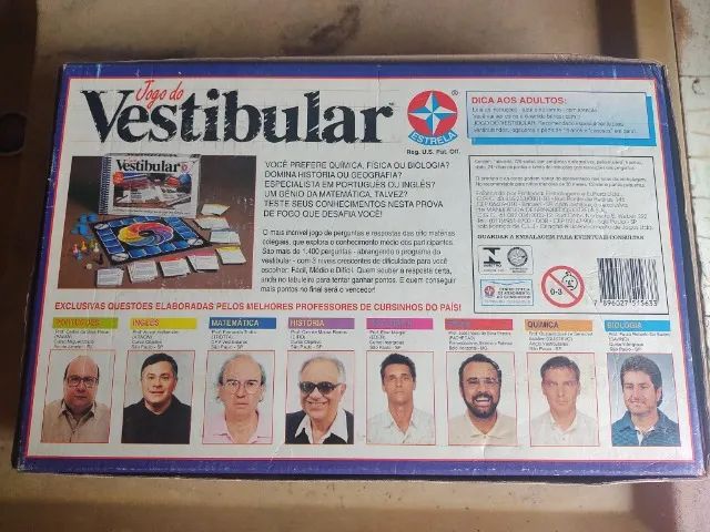 Jogo do Vestibular da Estrela Anos 90 Tabuleiro Completo - Foto 2