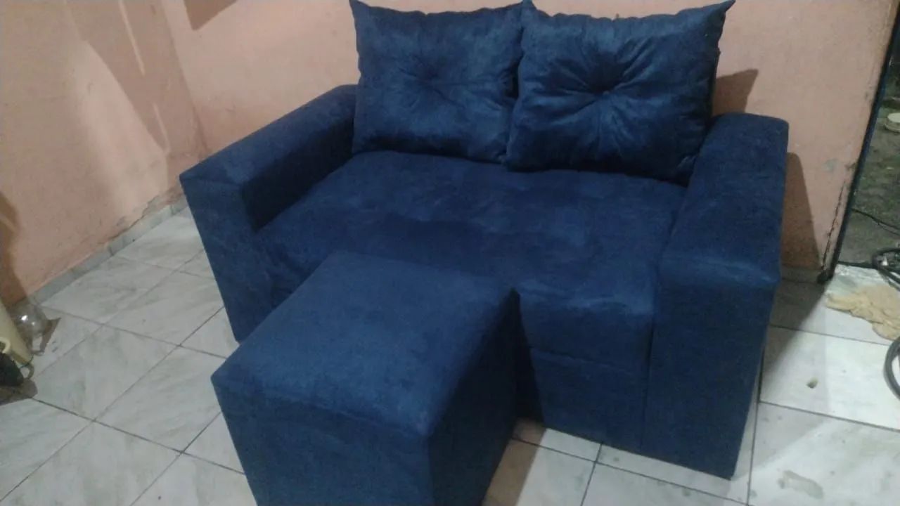 De dois lugar com um puf 445 - Foto 5