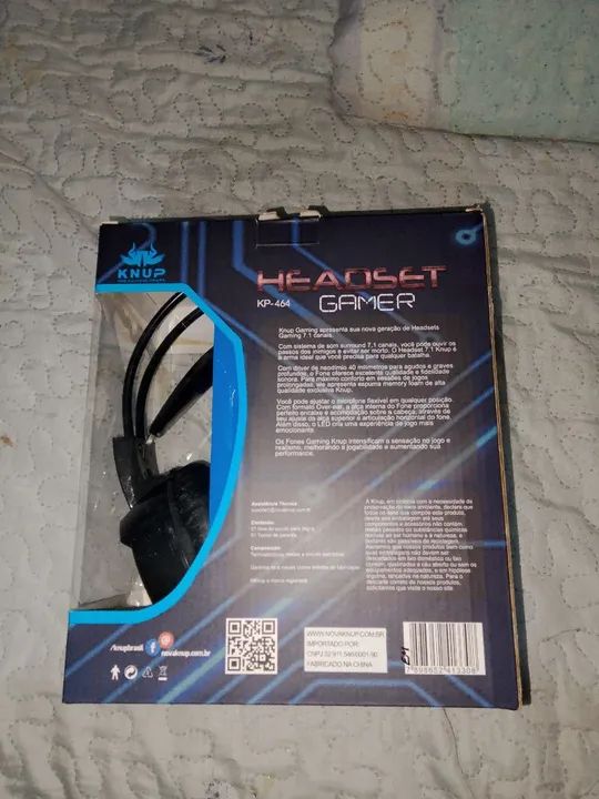 Headset Gamer KNUP KP-464 - Novo - Foto 2
