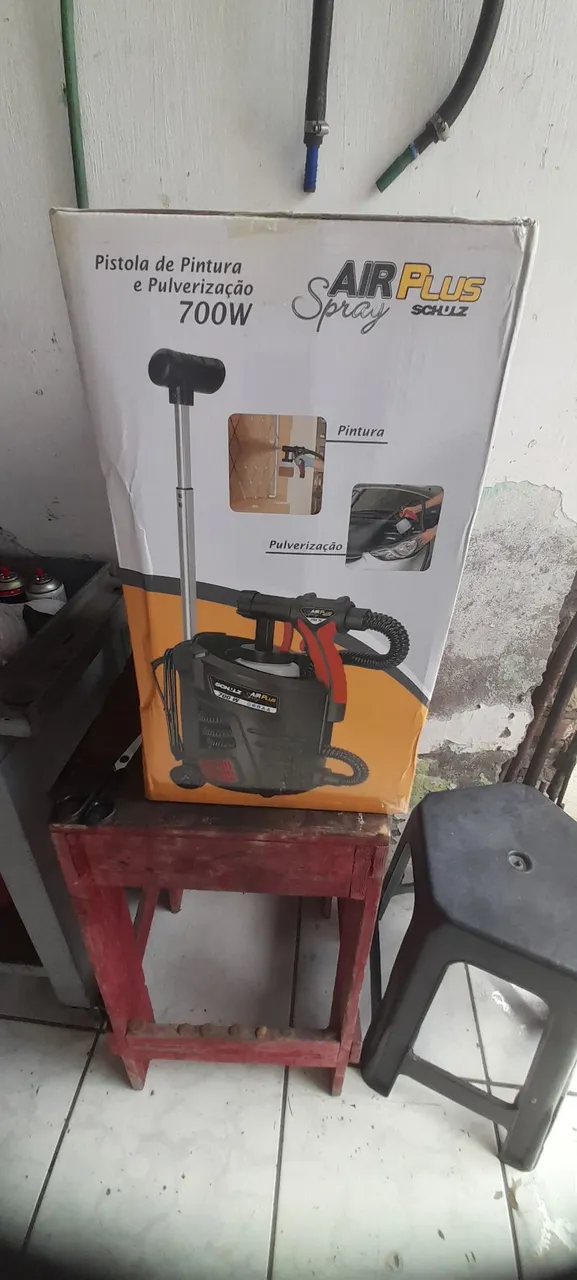 Pistola pintura schulz 700w