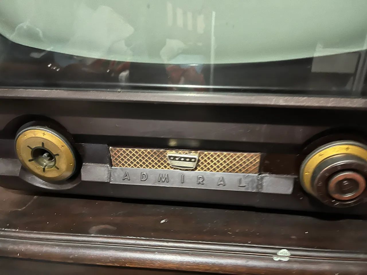 televisão valvulada antiga da marca Admiral - Foto 5