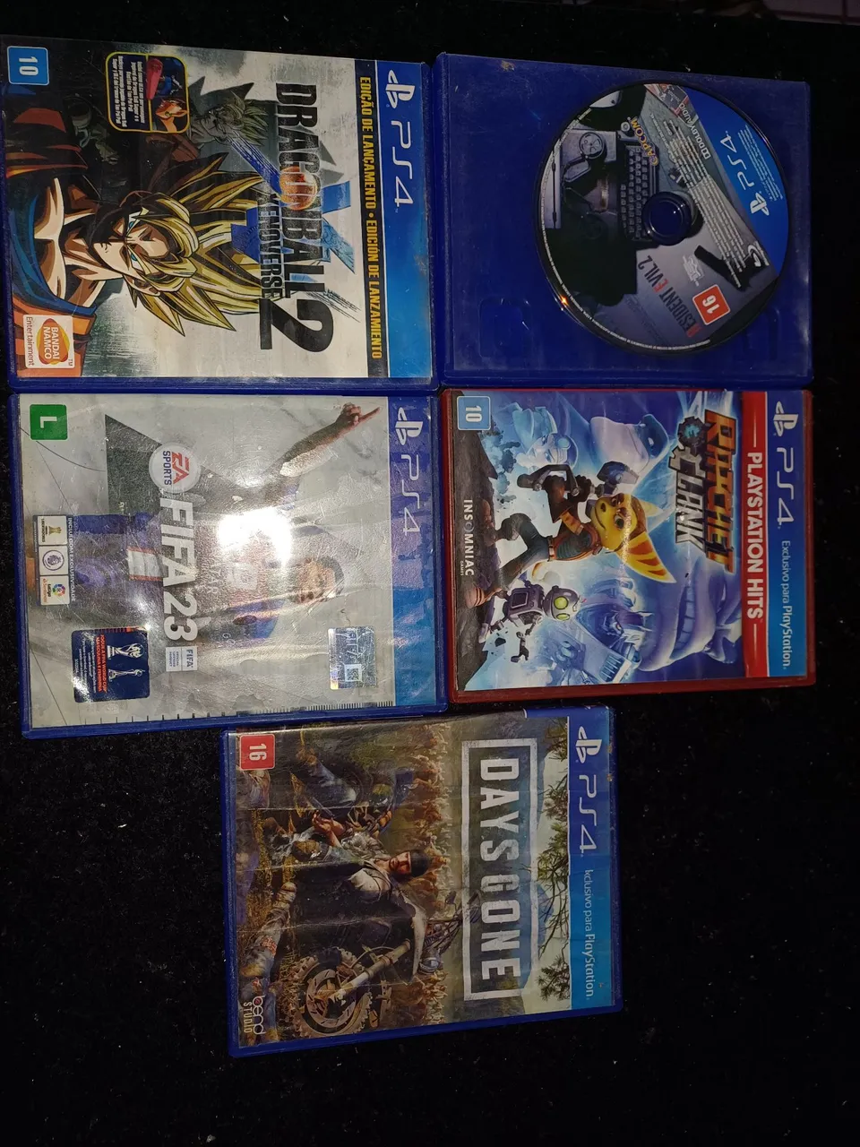 Jogos PS4 - Diversos títulos em ótimo estado!